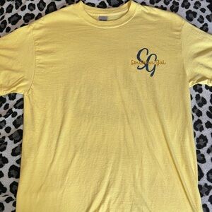 Gildan Yellow Short Sleeve Tee